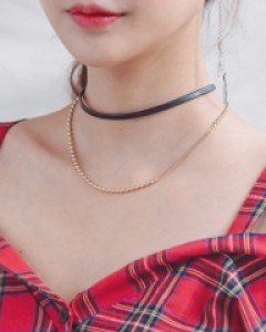 밀리안 초커 목걸이 (2set)