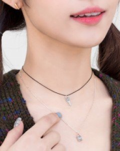 [925silver] 제노바 실버 초커 목걸이