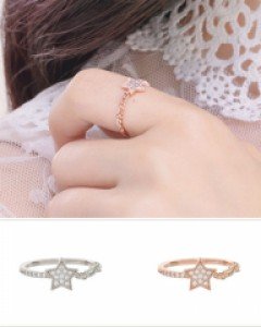 [925silver] 트웬 실버 반지