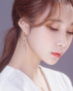 르센 귀걸이 목걸이 (실버침)
