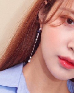 디네트 귀걸이 나사형 귀찌 (실버침)