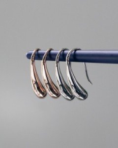 [925silver] 오스테 귀걸이(한쌍)