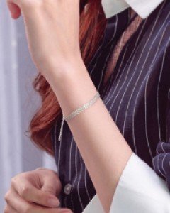 [925silver] 더브 실버 팔찌