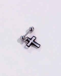 누드라인크로스 피어싱 (낱개)