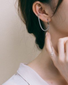 스테디 귀걸이 링 귀찌