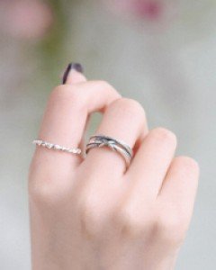 [925silver] 바인드 실버 반지