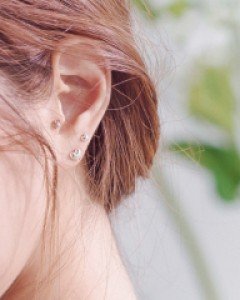 [925silver] 쥬렌 실버 귀걸이