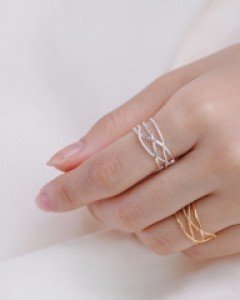 [925silver] 네비아 실버 반지