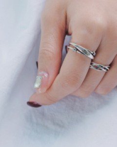 [925silver] 티에르 실버 반지