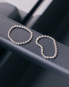 [925silver] 동글체인 실버 반지 THE BOYZ 더보이즈 에릭