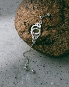 프로그 투핀 피어싱 링귀찌 (낱개)