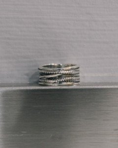 [925silver] 알티나 실버 반지 free size (8~12호)