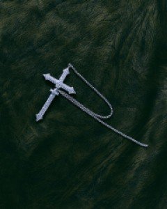 킹크로스 귀걸이 (낱개)