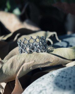 [925silver] 에펠라 실버 반지 free size (12호~16호)