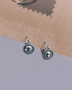 [925silver] 해피송 귀걸이 (한쌍)