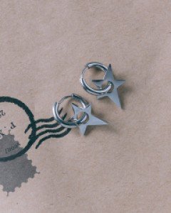 킹스타 귀걸이(한쌍)