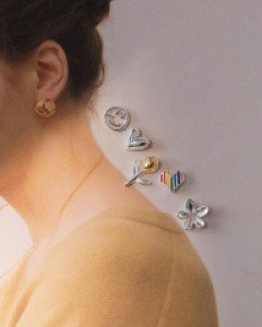 [925silver] 포리스 실버 피어싱(낱개)(1 mm)