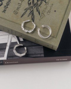 [925silver] 론지 이어커프 (낱개)