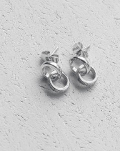 아젠티 귀걸이(실버침)(한쌍)