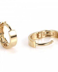 [제나벨라] 14K18K심플 기본 원터치링 베이직 톡 귀걸이