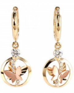 [제나벨라] 14K 18K 데일리 원터치 귀걸이 테레사 귀걸이