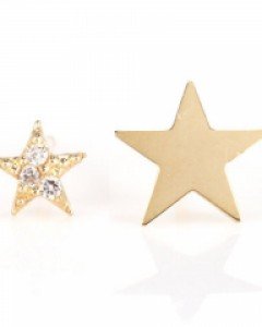 [제나벨라] 14K18K심플 별 침 에뜨왈 귀걸이