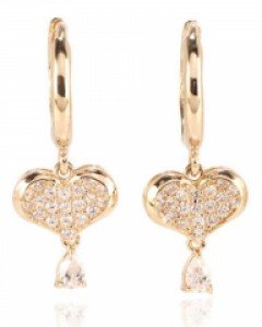 [제나벨라] 14K 18K 데일리 원터치 귀걸이 카덴느 귀걸이