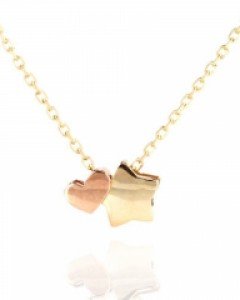 [제나벨라] 14K 18K 데일리 별 달 포인트목걸이 코니 목걸이