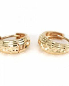 [제나벨라] 14K 18K 데일리 원터치 귀걸이 블링 컷 귀걸이