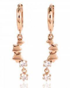 [제나벨라] 14K 18K 데일리 원터치 귀걸이 캐롤 귀걸이