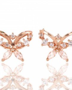 [제나벨라] 14K 18K 로즈골드 에보니 귀걸이