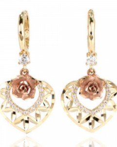 [제나벨라] 14K 18K 데일리 원터치 귀걸이 산드라 귀걸이