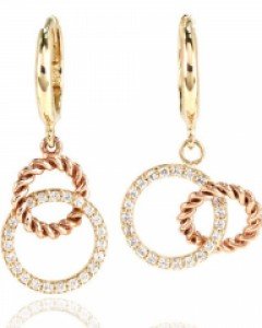 [제나벨라] 14K 18K 데일리 원터치 귀걸이 체이스 귀걸이