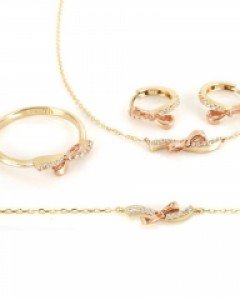 [제나벨라] 14K 18K 골드 에르실리아 세트