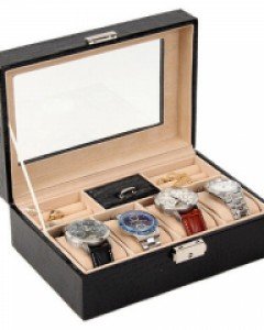 시계 , 주얼리 보관함(4개) Black
