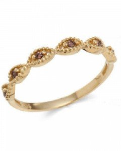 [제나벨라] 14K 18K 심플 미스 반지 줄리아나 반지