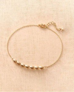 [제나벨라] 14K 18K골드 큐빅 여자체인팔찌 쥴리아나 팔찌