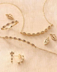 [제나벨라] 14K 18K골드 엔틱 큐빅세트 쥴리아나 세트