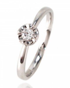 [제나벨라] 14K 18K 다이아 프로포즈 에이브릴 1부 다이아 반지