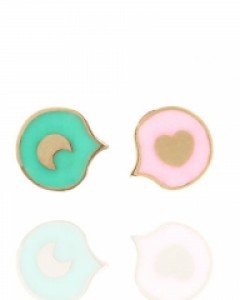 [제나벨라] 14K 18K골드 심플 데일리침귀걸이 퐁 귀걸이