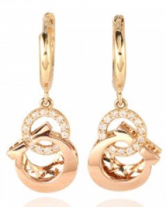 [제나벨라] 14K 18K 데일리 원터치 귀걸이 에테르노 귀걸이