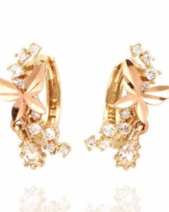 [제나벨라] 14K 18K 골드 아티카 귀걸이