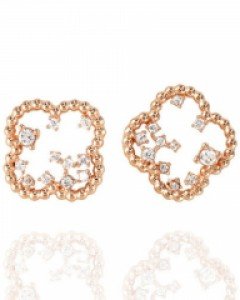 [제나벨라] 14K18K핑크골드침 리가 귀걸이