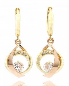 [제나벨라] 14K 18K 데일리 원터치 귀걸이 케사노 귀걸이