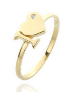 [제나벨라] 14K 18K 미스링 알레그레 반지