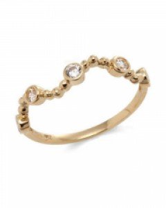 [제나벨라] 14K 18K 심플 미스 반지 마가 반지