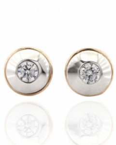 [제나벨라] 14K 18K 다이아 프로포즈 모레인 1부 다이아 귀걸이