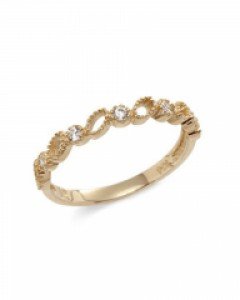 [제나벨라] 14K 18K 심플 큐빅 반지 셀레스틴 반지