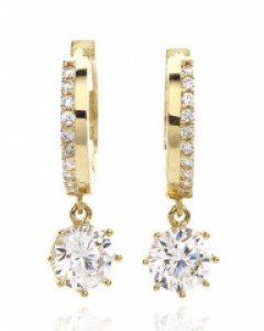 [제나벨라] 14K18K심플원터치 아스티 귀걸이