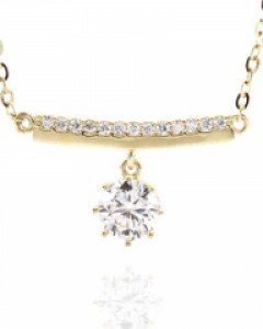 [제나벨라] 14K18K체인일체형 아스티 목걸이